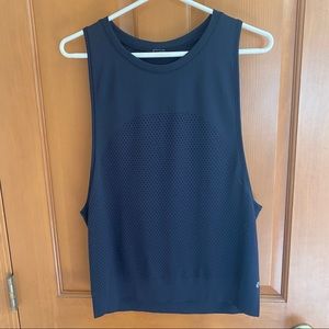 Lululemon Tops | Navy Jersey Muscle Tee